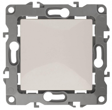 Переключатель одноклавишный ЭРА 12 10AX 250V 12-1103-02 Б0014640 в современном стиле, цвет белый