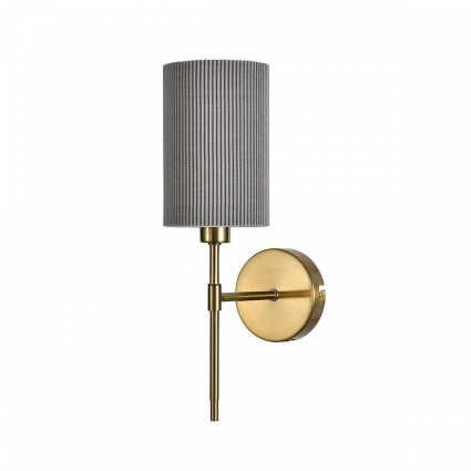 Бра Indigo Plisse 13033/1W Brass V000538 в стиле модерн, цвет бежевый