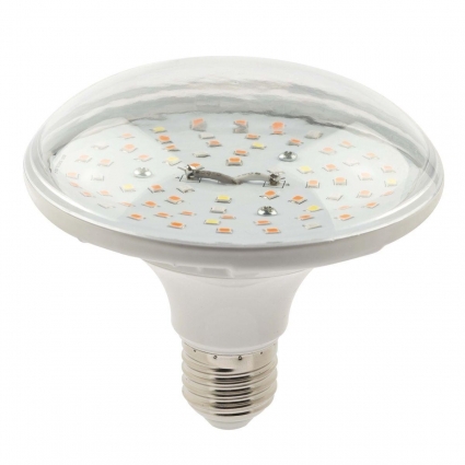 Лампа светодиодная для растений ЭРА FITO-18W-RB-E27 Б0049533 цвет прозрачный, мощность 10 Вт