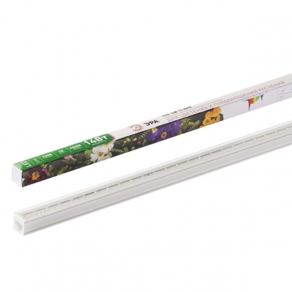Подвесной светодиодный светильник для растений ЭРА Fito-14W-T5-Ra90 Б0049312 в современном стиле, цвет белый