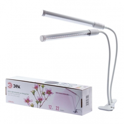 Светодиодный светильник для растений ЭРА Fito-20W-Аled-L Б0049550 в современном стиле, цвет белый