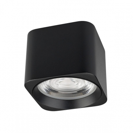 Потолочный светодиодный светильник Arlight SP-Dice-S78x78-10W Warm3000 046632 в современном стиле, цвет черный