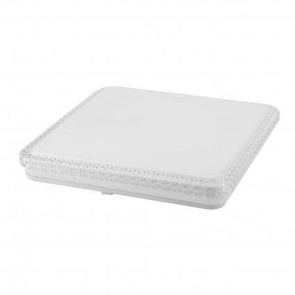 Потолочный светодиодный светильник ЭРА SPB-6-70-RC Brilliance Slim квадратный Б0035536 в современном стиле, цвет белый