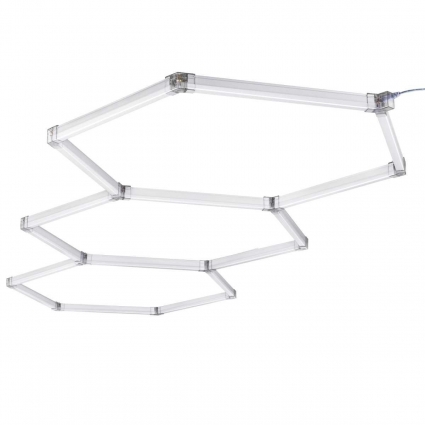 Lightstar V10A450044 Три последовательные соты VARIETA 16х7W 450044 (16) + 450005 (9) + 450006 (5) + 450000 (1 в стиле Хай-тек