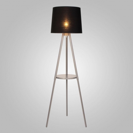 Торшер TK Lighting 1091 lozano 1 в стиле кантри, цвет серый, мощность 60 Вт