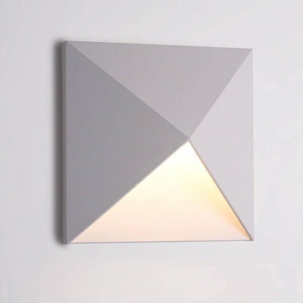 Уличный настенный светодиодный светильник DesignLed JY Konvert-SQ LWA0039A-WH-WW 002792 в современном стиле, цвет белый