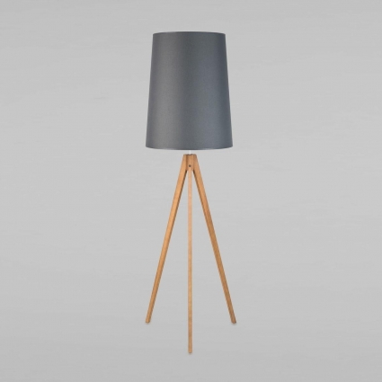 Торшер TK Lighting 5046 Walz цвет серый, мощность 60 Вт