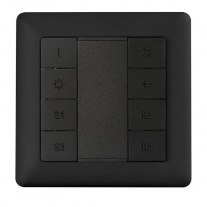 Панель управления Arlight Dali-223-1G-4S-IN-Black 029243 в современном стиле, цвет черный