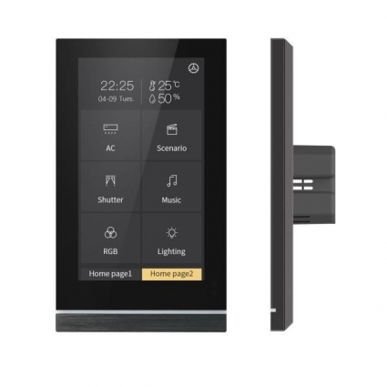 Панель управления Arlight KNX-113-51-Multi-V5-IN 031738 в стиле Хай-тек, цвет черный