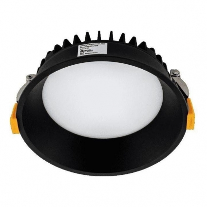 Встраиваемый светодиодный светильник DesignLed WL-BQ BQ009115-BL-NW 005646 в современном стиле, цвет черный