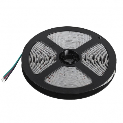 Светодиодная лента ЭРА 14,4W/m 60LED/m 5050SMD RGB 5M LS5050-14,4-60-24-33-RGB-5m Б0043112, в современном стиле, мощность 72 Вт