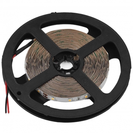 Светодиодная лента ЭРА 4,8W/m 60LED/m 2835SMD теплый белый 5M KU-2835AD-60D-WW Б0044108, в современном стиле, цвет белый