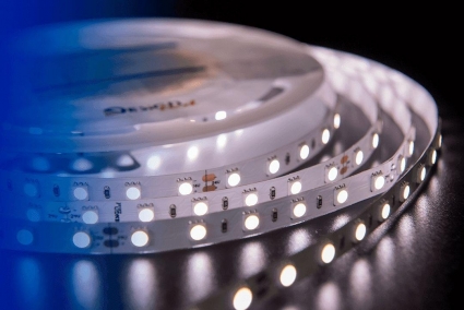 Светодиодная влагозащищенная лента DesignLed 14,4W/m 60LED/m 5050SMD нейтральный белый 5M 002118, цвет белый, мощность 72 Вт