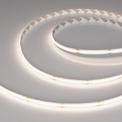 Светодиодная лента Arlight 8W/m 320LED/m CSP дневной белый 50М COB-X320-8mm 48V Day4000 043245 цвет белый