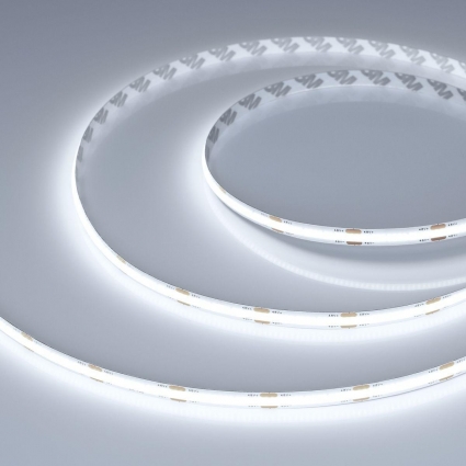 Светодиодная лента Arlight 10W/m 480LED/m CSP холодный белый 50М COB-X480-8mm 48V White6000 043258 цвет белый, мощность 500 Вт