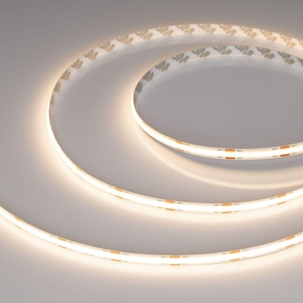 Светодиодная лента Arlight 10W/m 480LED/m CSP теплый белый 50М COB-X480-8mm 48V Warm3000 043260 цвет белый, мощность 500 Вт