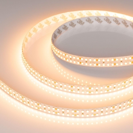 Светодиодная лента Arlight 4W/m 320Led/m 2835SMD теплый белый 5M RT-A320-15mm 24V Warm2400 044292 цвет белый