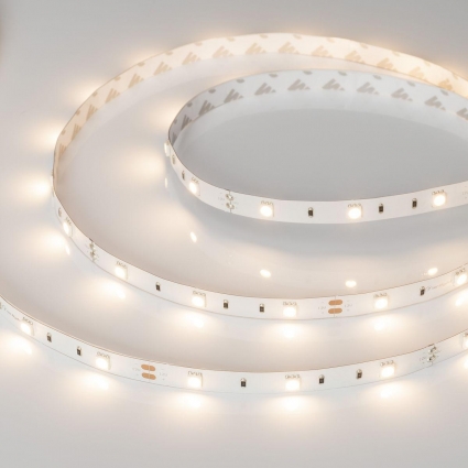 Светодиодная лента Arlight 7,2W/m 30Led/m 5060SMD теплый белый 5M RT-B30-10mm 12V Warm3000 028582(2), цвет белый, мощность 36 Вт
