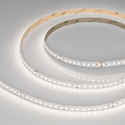 Светодиодная лента Arlight 8W/m 126Led/m 2835SMD дневной белый 5M UL-A126-10mm 24V Day5000 044493 цвет белый, мощность 40 Вт