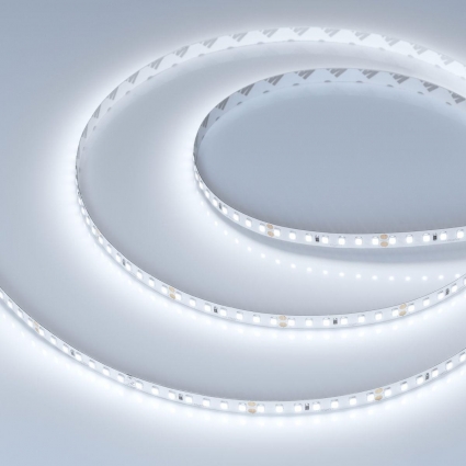 Светодиодная лента Arlight 10W/m 140Led/m 2835SMD холодный белый 5M UL-A140-8mm 24V White6000 046973 цвет белый, мощность 50 Вт
