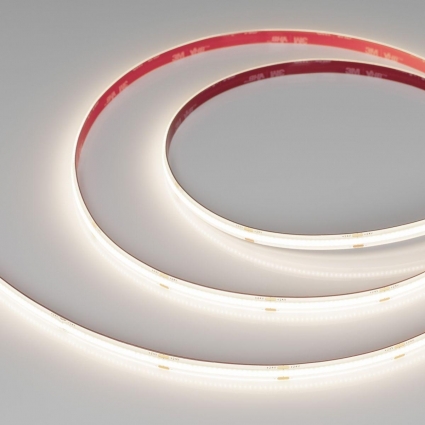Светодиодная влагозащищенная лента Arlight 10W/m 480Led/m CSP дневной белый 5M герметичная COB-SE-X480-8mm 24V Day4000 045855 мощность 50 Вт