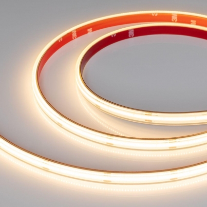 Светодиодная влагозащищенная лента Arlight 4W/m 480Led/m CSP теплый белый 5M герметичная CSP-PFS-X480-10mm 24V Warm2700 045045 мощность 20 Вт