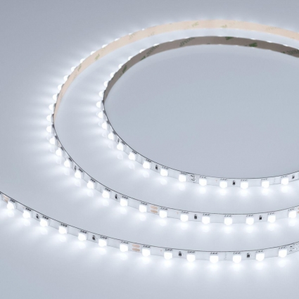 Светодиодная лента Arlight 5W/m 70Led/m 5060SMD холодный белый 5M FLT-B70-8mm 24V White6000 043809 цвет белый, мощность 25 Вт