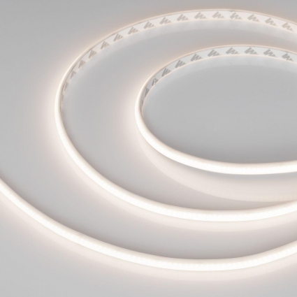 Светодиодная влагозащищенная лента Arlight 12W/m 288Led/m 2216SMD дневной белый 5M герметичная MICROLED-PW-M288-10mm 24V Day4000 046751 цвет белый, мощность 60 Вт