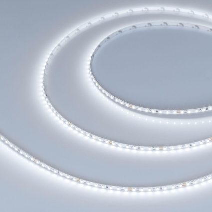 Светодиодная лента Arlight 5W/m 168Led/m 2216SMD холодный белый 5M MICROLED-M168-4mm 24V White6000 046729 цвет белый, мощность 25 Вт