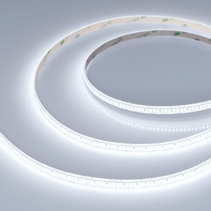 Светодиодная влагозащищенная лента Arlight 10W/m 80Led/m 2835SMD холодный белый 5M RTW-SE-A280-8mm 24V White6000 045563 цвет белый, мощность 50 Вт