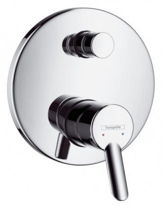 Смеситель Hansgrohe Focus S для ванны с душем, однорычажный, хром