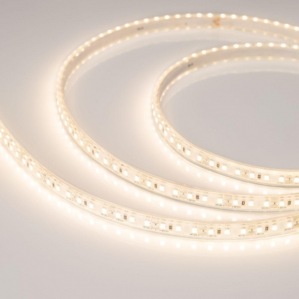 Светодиодная влагозащищенная лента Arlight 8W/m 120Led/m 2835SMD теплый белый 5M RTW-PU-A120-10.5mm 12V Warm3000 029598(3) цвет белый, мощность 40 Вт