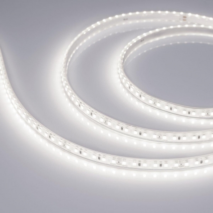 Светодиодная влагозащищенная лента Arlight 8W/m 120Led/m 2835SMD дневной белый 5M RTW-PU-A120-10.5mm 24V Day4500 029514(3) цвет белый, мощность 40 Вт