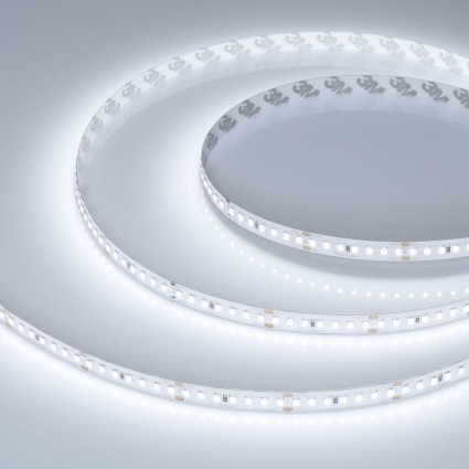 Светодиодная лента Arlight 17W/m 168Led/m 2835SMD холодный белый 5M UL-A168-10mm 24V White6000 044304 цвет белый, мощность 85 Вт