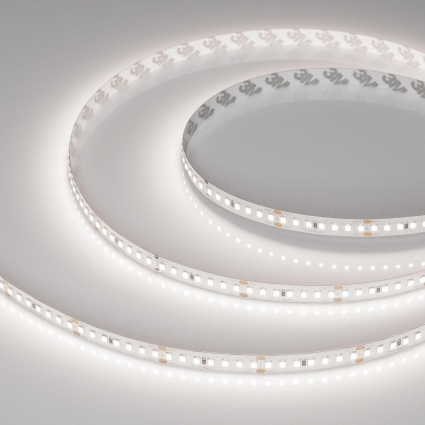 Светодиодная лента Arlight 17W/m 168Led/m 2835SMD дневной белый 5M UL-A168-10mm 24V Day5000 042323 цвет белый, мощность 85 Вт