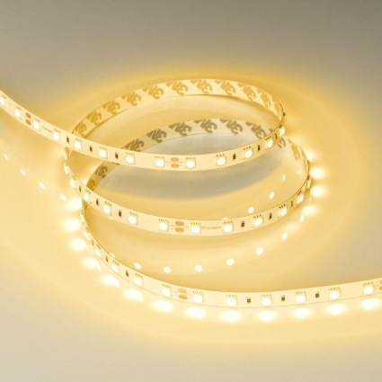 Светодиодная лента Arlight 4W/m 60Led/m 5060SMD желтый 5M RT-B60-10mm 24V Yellow 008816(2) цвет белый, мощность 20 Вт