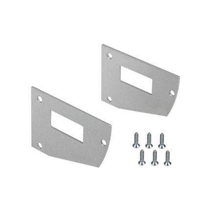 Заглушка Arlight Shelf-Multi с отверстием 017309, цвет серый