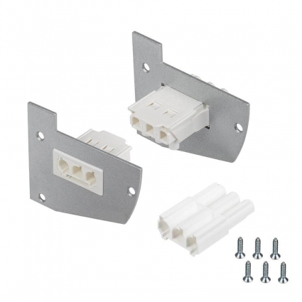 Заглушка Arlight Shelf-Multi-G с разъемом 017298, цвет серый