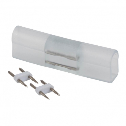 Коннектор ЭРА для неоновой ленты LS-connector-220-neon PSL-01 16x8 Б0044657 в современном стиле, цвет белый