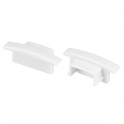 Заглушка Arlight 2 шт. LINE-2308-F глухая WHITE 044239 в современном стиле, цвет белый