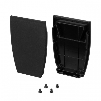 Заглушка Arlight Line-5075-U-Honeycomb Black глухая 044887 цвет черный