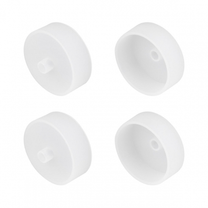 Заглушка Arlight WPH-Flex-D40-360Deg White с отверстием 047249, цвет белый