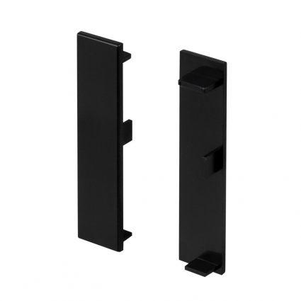 Заглушка Arlight Plintus-H55 Black 046162 цвет черный