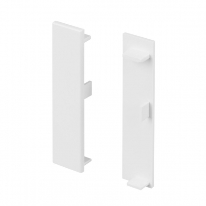 Заглушка Arlight Plintus-H55 White 046163 цвет белый