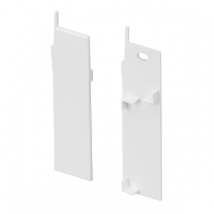 Заглушка Arlight Plintus-H73-F White 043598 цвет белый