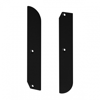 Заглушка Arlight Plintus-H80 Black 046158 цвет черный