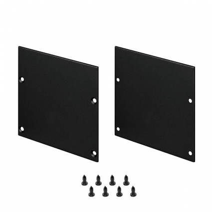 Заглушка Arlight Line-S-7575 Black глухая 041886 цвет черный
