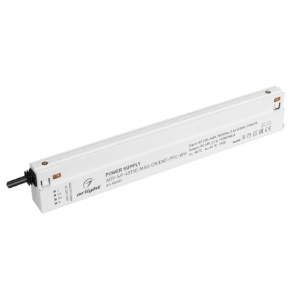 Блок питания Arlight ARV-SP-48150-MAG-ORIENT-PFC-WH (48V, 3.1A, 150W) 042921, цвет белый