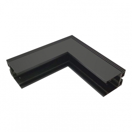 Коннектор для низковольтного трека DesignLed SY-601902-CN-BL 003616 в современном стиле, цвет черный