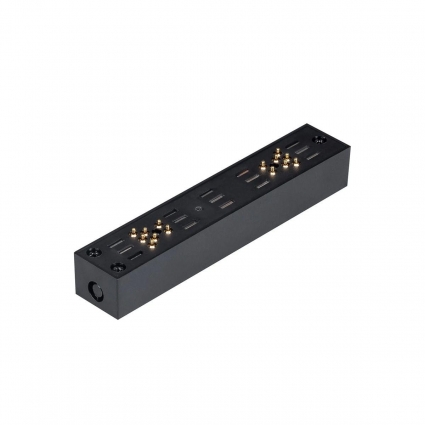 Коннектор прямой Arlight Mag-Con-25-I-Power 046823 цвет черный, мощность 200 Вт